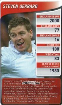 Cromo Steven Gerrard - England Football Stars 2009-2010
 n. 25 - Top Trumps