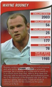 Figurina Wayne Rooney - England Football Stars 2009-2010
 n. 29 - Top Trumps