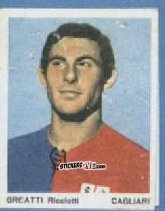Sticker Ricciotti Greatti - I Calciatori 1967-1968
 n. 18 - Ferrero