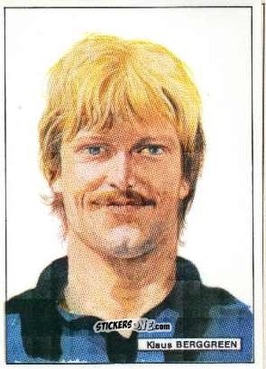 Sticker K. Berggreen - Calcio Scudetti 1983-1984
 n. 54 - Edis