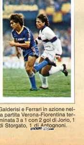 Figurina Verona-Fiorentina - Calciatori 1984-1985
 n. 287 - Edis