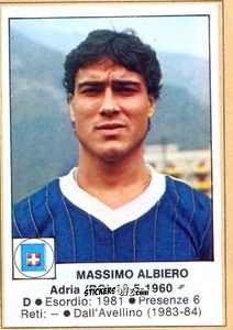 Figurina Albiero - Calciatori 1984-1985
 n. 64 - Edis