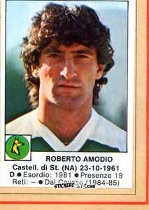 Sticker Amodio - Calciatori 1984-1985
 n. 58 - Edis