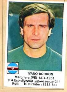 Cromo Bordon - Calciatori 1984-1985
 n. 185 - Edis