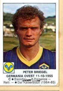 Cromo Briegel - Calciatori 1984-1985
 n. 230 - Edis