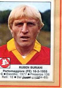 Cromo Buriani - Calciatori 1984-1985
 n. 184 - Edis