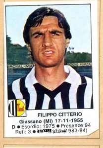 Cromo Citterio - Calciatori 1984-1985
 n. 19 - Edis