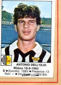 Figurina Dell'Oglio - Calciatori 1984-1985
 n. 30 - Edis