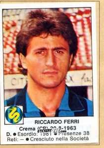 Figurina Ferri - Calciatori 1984-1985
 n. 105 - Edis