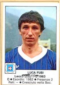 Figurina Fusi - Calciatori 1984-1985
 n. 62 - Edis