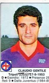 Cromo Gentile - Calciatori 1984-1985
 n. 88 - Edis