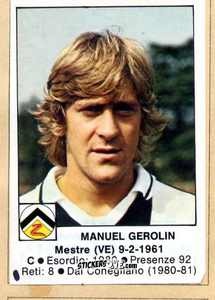 Cromo Gerolin - Calciatori 1984-1985
 n. 216 - Edis