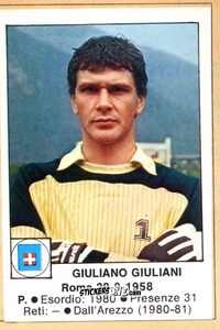 Figurina Giuliani - Calciatori 1984-1985
 n. 59 - Edis
