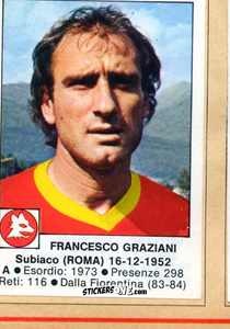 Cromo Graziani - Calciatori 1984-1985
 n. 183 - Edis