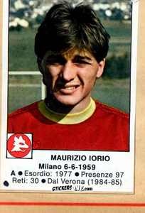 Sticker Iorio - Calciatori 1984-1985
 n. 181 - Edis