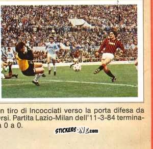 Cromo Lazio Vs Milan - Calciatori 1984-1985
 n. 282 - Edis