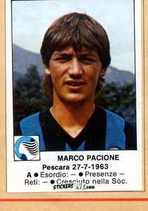 Cromo Pacione - Calciatori 1984-1985
 n. 41 - Edis