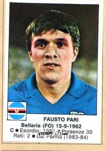 Cromo Pari - Calciatori 1984-1985
 n. 188 - Edis