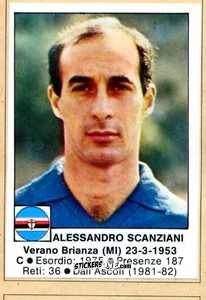 Figurina Scanziani - Calciatori 1984-1985
 n. 191 - Edis