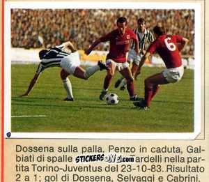 Sticker Torino Vs Juventus - Calciatori 1984-1985
 n. 269 - Edis