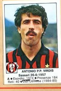 Cromo Virdis - Calciatori 1984-1985
 n. 153 - Edis