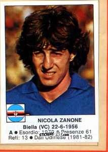 Figurina Zanone - Calciatori 1984-1985
 n. 198 - Edis
