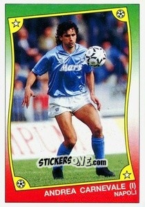 Cromo Andrea Carnevale - Ale O-Oh! Stickers 1989-1990
 n. 59 - Panini