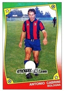 Figurina Antonio Cabrini - Ale O-Oh! Stickers 1989-1990
 n. 14 - Panini