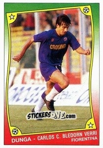 Figurina Dunga - Ale O-Oh! Stickers 1989-1990
 n. 26 - Panini