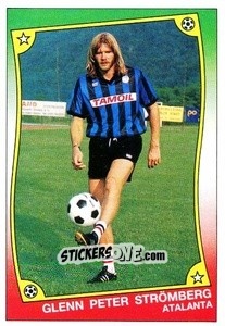 Figurina Glenn Peter Stromberg - Ale O-Oh! Stickers 1989-1990
 n. 9 - Panini