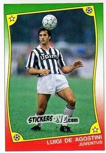 Cromo Luigi De Agostini - Ale O-Oh! Stickers 1989-1990
 n. 36 - Panini