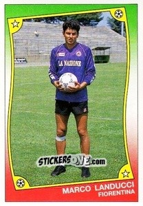 Cromo Marco Landucci - Ale O-Oh! Stickers 1989-1990
 n. 29 - Panini