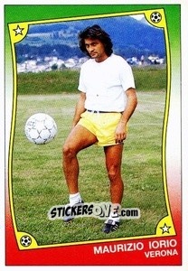 Sticker Maurizio Iorio - Ale O-Oh! Stickers 1989-1990
 n. 79a - Panini