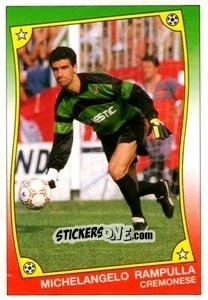 Cromo Michelangelo Rampulla - Ale O-Oh! Stickers 1989-1990
 n. 24 - Panini