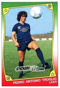 Sticker Pedro Antonio Troglio - Ale O-Oh! Stickers 1989-1990
 n. 45 - Panini