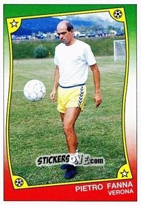 Sticker Pietro Fanna - Ale O-Oh! Stickers 1989-1990
 n. 77 - Panini