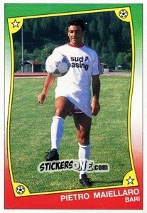 Sticker Pietro Maiellaro - Ale O-Oh! Stickers 1989-1990
 n. 12 - Panini