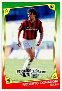 Figurina Roberto Donadoni - Ale O-Oh! Stickers 1989-1990
 n. 51 - Panini