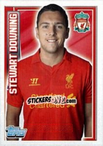 Cromo Stewart Downing - Premier League Inglese 2012-2013 n. 92 - Topps