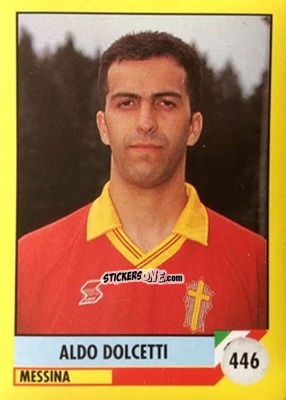 Sticker Aldo Dolcetti - Il Grande Calcio 1992
 n. 446 - Vallardi