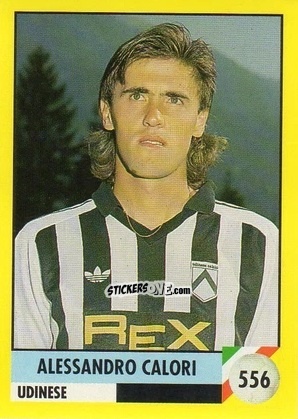 Sticker Alessandro Calori - Il Grande Calcio 1992
 n. 556 - Vallardi