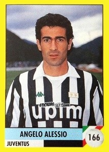 Cromo Angelo Alessio - Il Grande Calcio 1992
 n. 166 - Vallardi