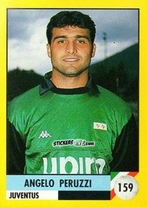 Cromo Angelo Peruzzi - Il Grande Calcio 1992
 n. 159 - Vallardi