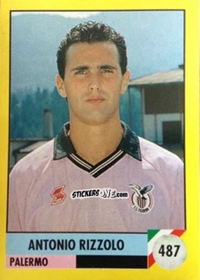 Sticker Antonio Rizzolo - Il Grande Calcio 1992
 n. 487 - Vallardi