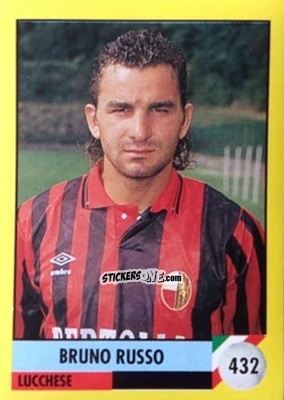 Cromo Bruno Russo - Il Grande Calcio 1992
 n. 432 - Vallardi