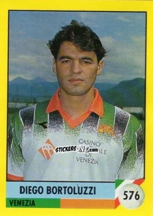 Cromo Diego Bortoluzzi - Il Grande Calcio 1992
 n. 576 - Vallardi