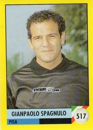 Cromo Gianpaolo Spagnulo - Il Grande Calcio 1992
 n. 517 - Vallardi