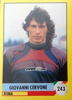 Figurina Giovanni Cervone - Il Grande Calcio 1992
 n. 243 - Vallardi