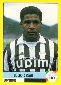 Cromo Julio Cesar - Il Grande Calcio 1992
 n. 162 - Vallardi