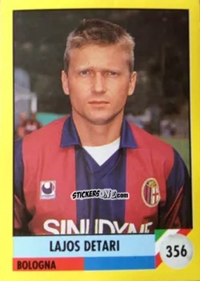 Cromo Lajos Détári - Il Grande Calcio 1992
 n. 356 - Vallardi